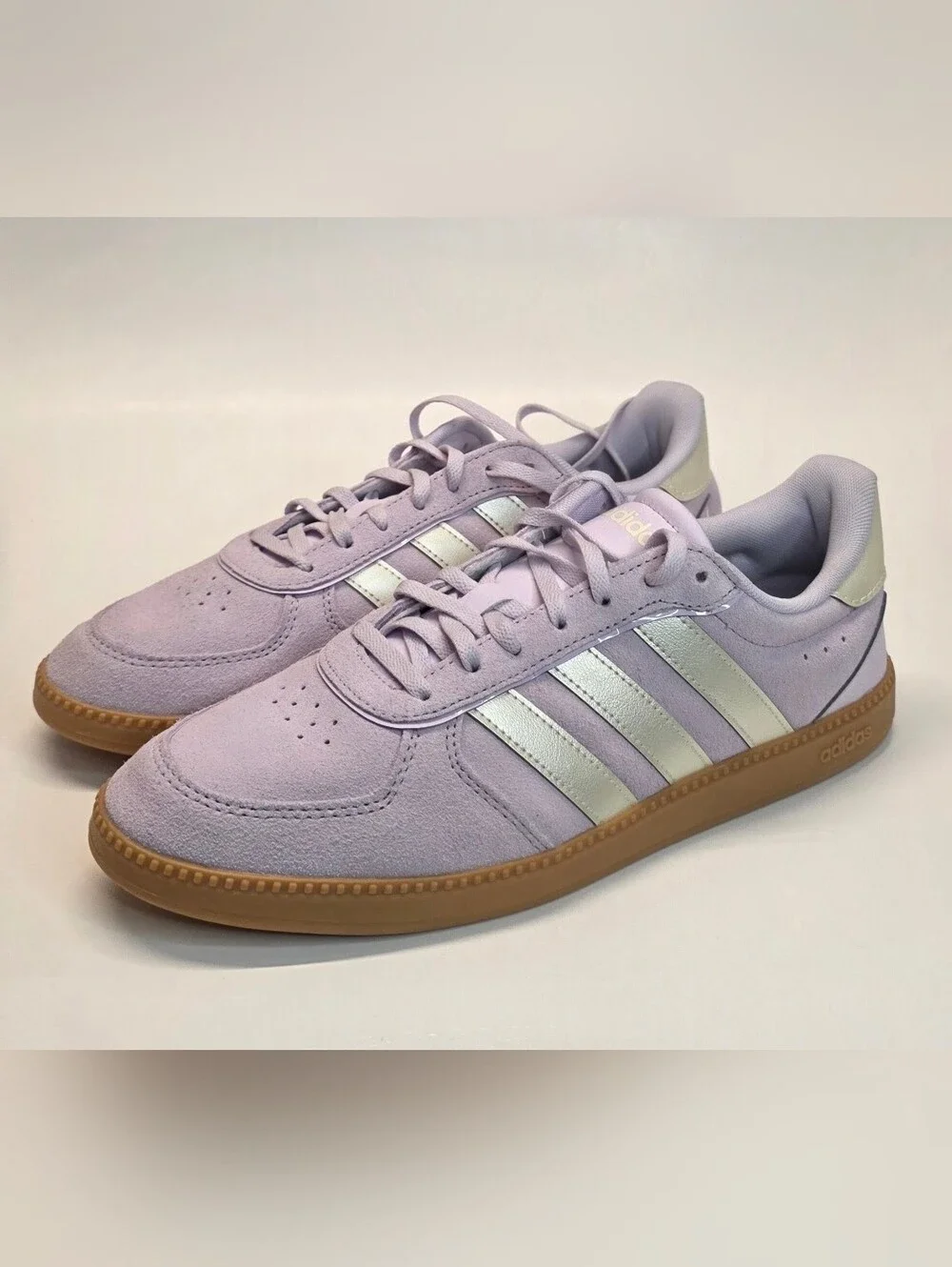 New adidas Breaknet Sleek Purple Silver IH1379 Cloud foam Plus Women’s Size 10